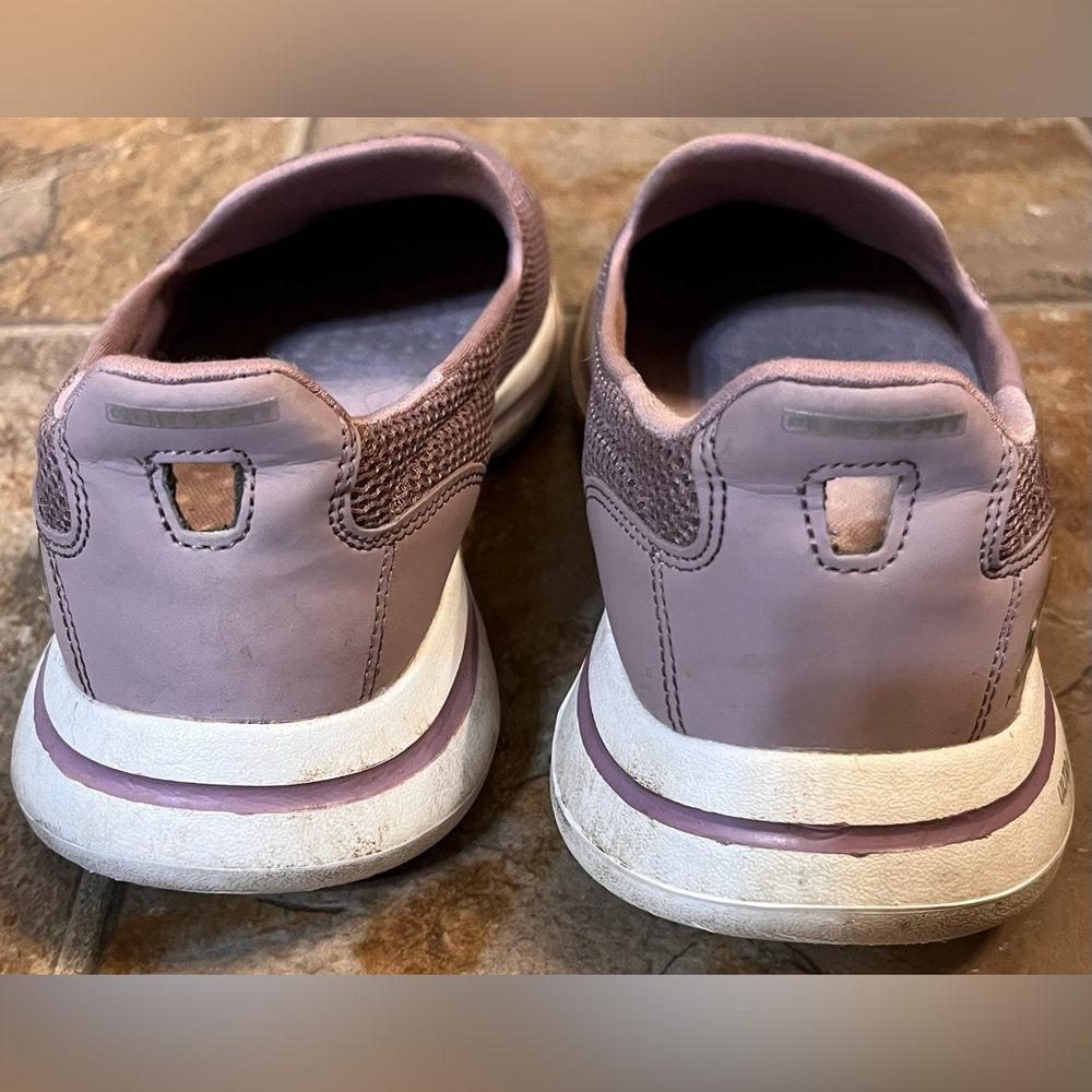 Skechers Women's Lavender Slip-On Sneakers - Picture 7 of 7
